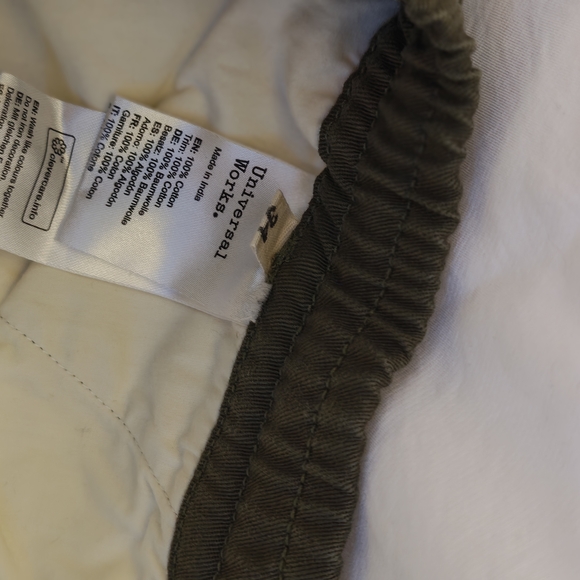 Universal Works Hi Water Twill Trousers - Dark Olive - Picture 5 of 5